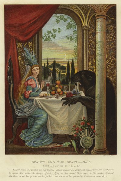 Scène de La Belle et la Bête - Eleanor Vere Boyle